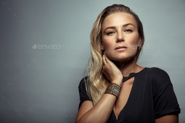 Beautiful woman portrait - Stock Photo - Images