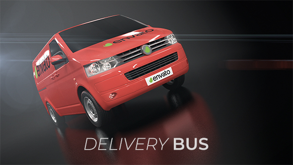 Delivery Bus - VideoHive 21201116