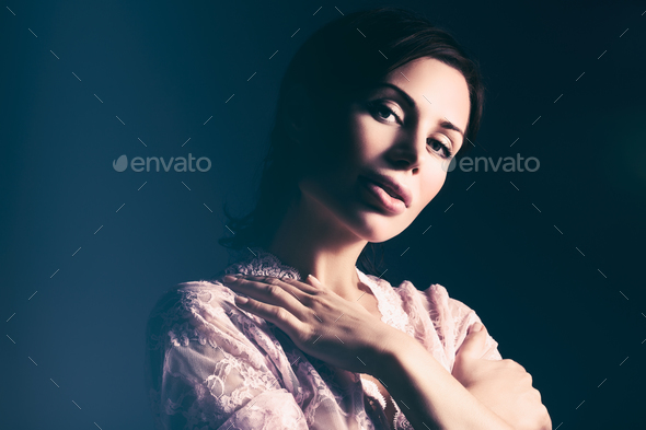 Beautiful woman portrait - Stock Photo - Images