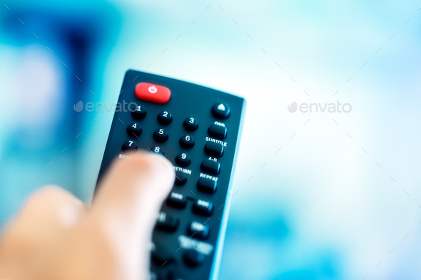 TV remote - Stock Photo - Images