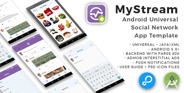 Download Source code
MyStream | Android Universal Social Network App Template
nulled nulled version