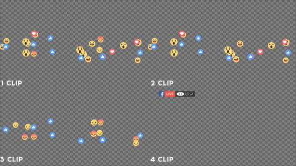 Facebook Live Reactions alt