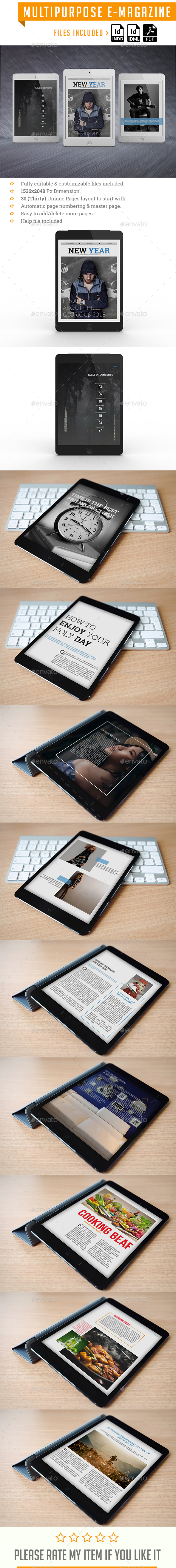 Multi purpose E-Magazine - Digital Magazines ePublishing
