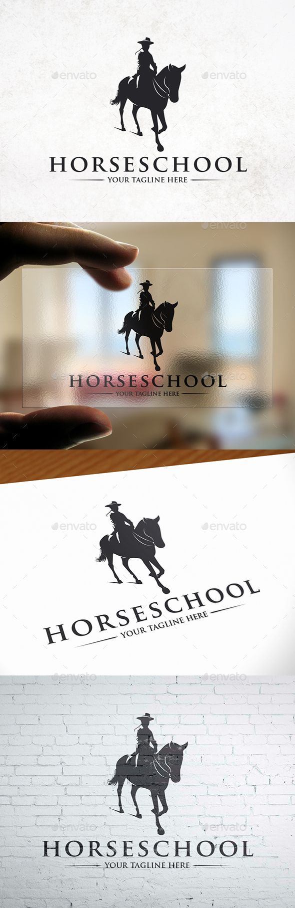 GraphicRiver Horse Academy Logo Template 21202555