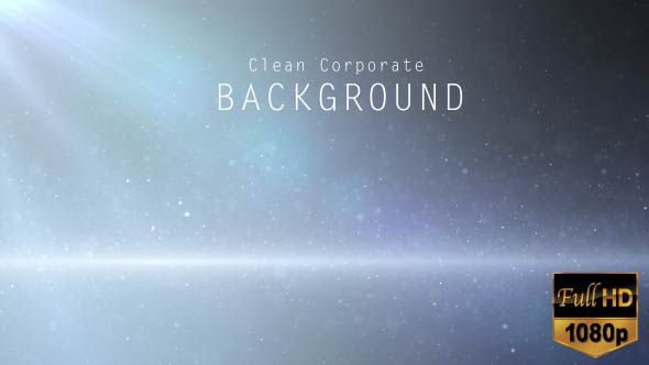 Clean Corporate Particles Background