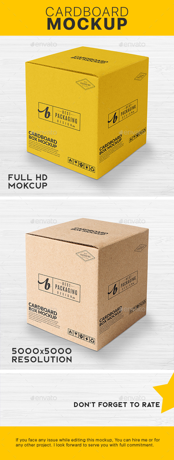 GraphicRiver Square Card Board Box Mockup 21190661 GraphicRiver Square Card Board Box Mockup 21190661