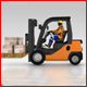 Forklift - VideoHive Item for Sale