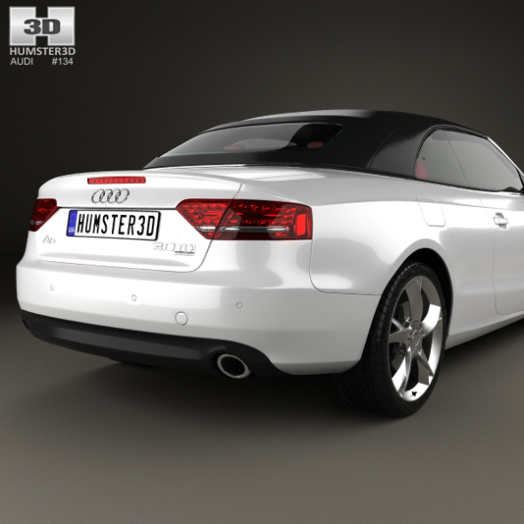 Audi A5 Cabriolet With Hq Interior 2009