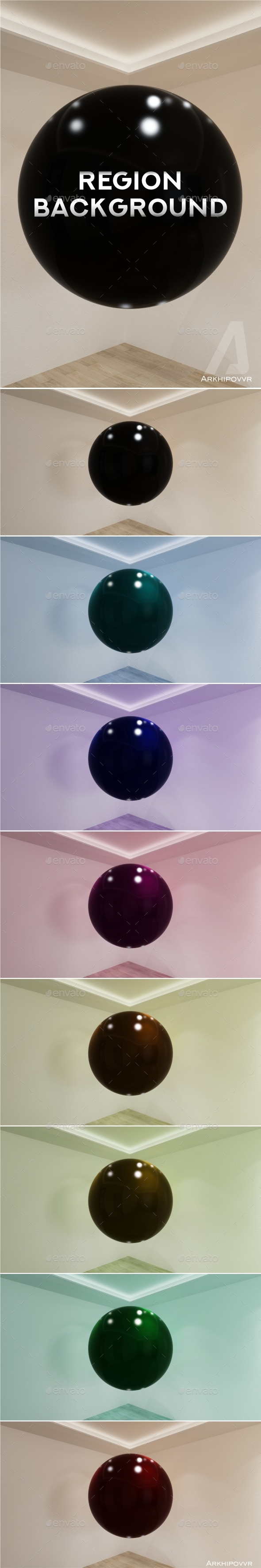 Region Backgrounds - 3D Backgrounds