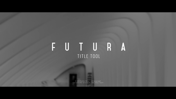 Futura Title Tool - VideoHive 21203386