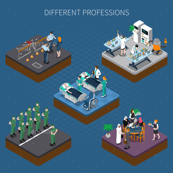 GraphicRiver All Professions Matter Composition 21203525