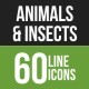 50 Clothes & Fashion Green & Black Line Icons