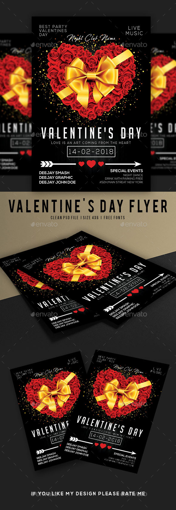 Valentines Day Flyer