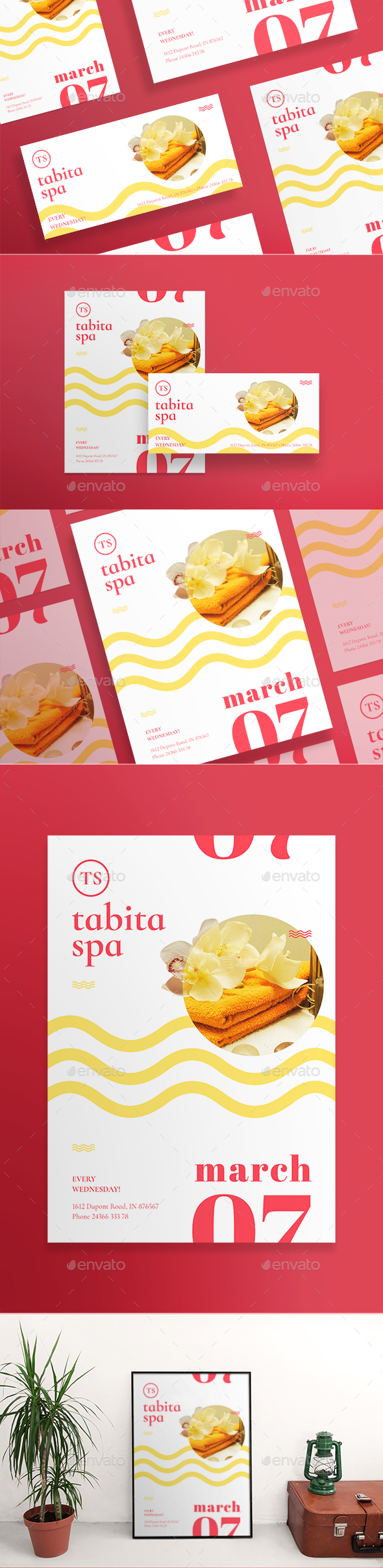 Spa Salon Flyers - Miscellaneous Events