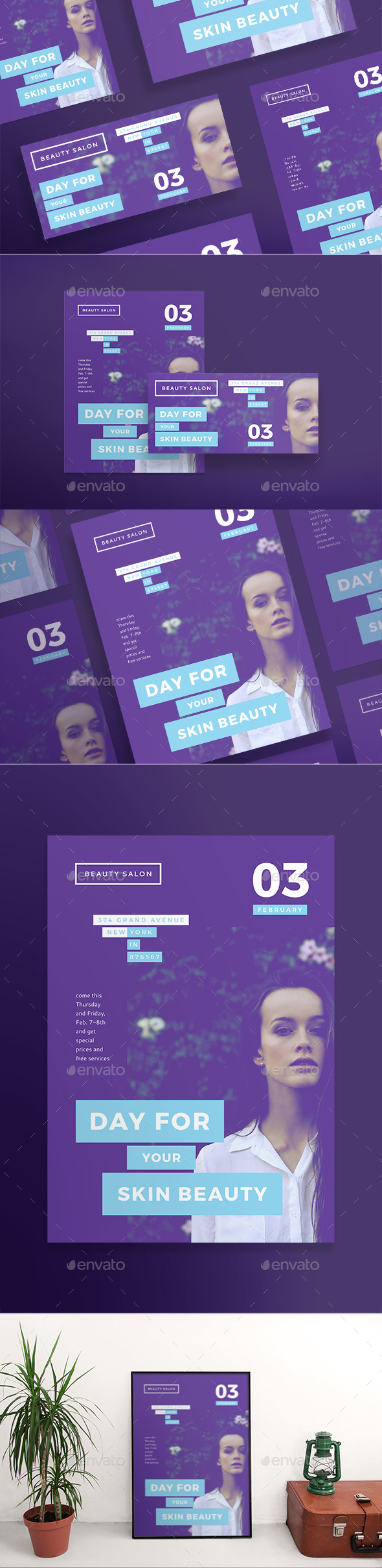 Beauty Salon Flyers - Miscellaneous Events
