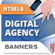 HTML5 Animated Banner Ads - Digital Agency GWD