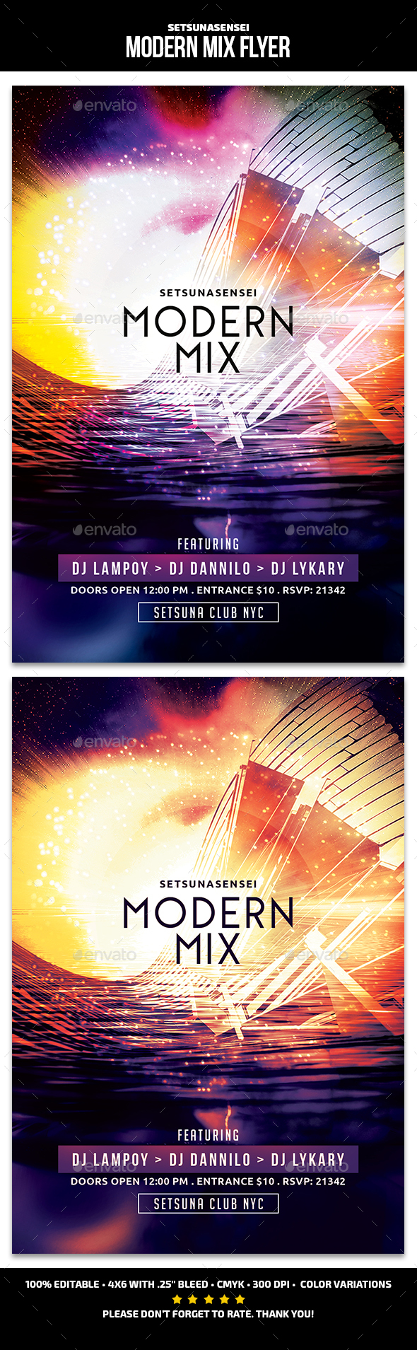 Modern Mix Flyer - Events Flyers