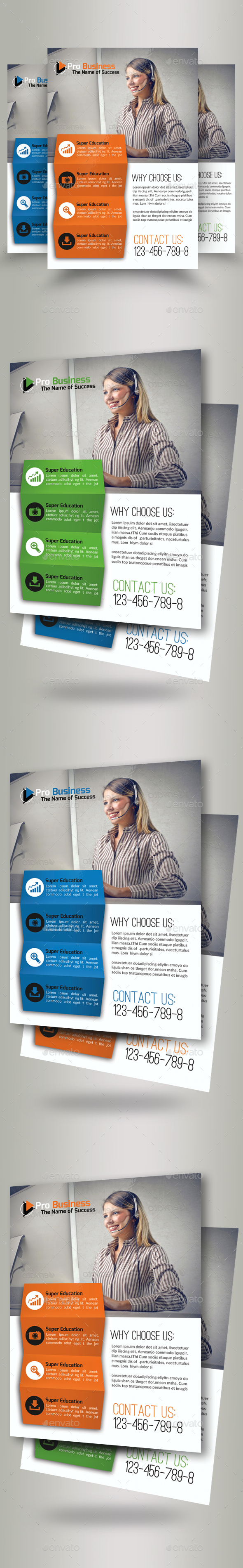 Business Dealing Flyers Psd - Corporate Flyers