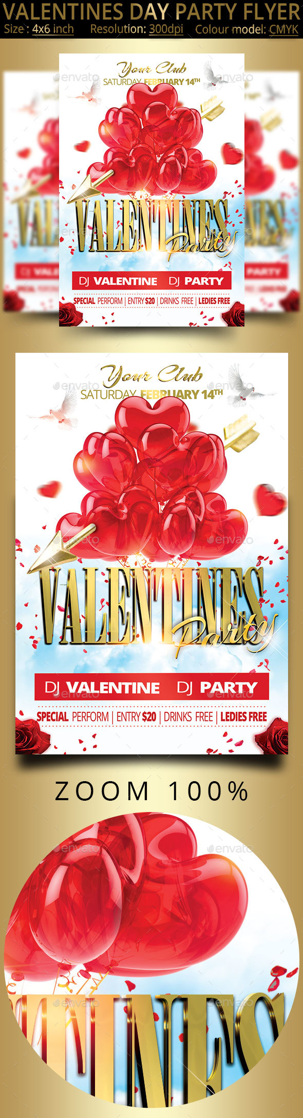 flyer card size
