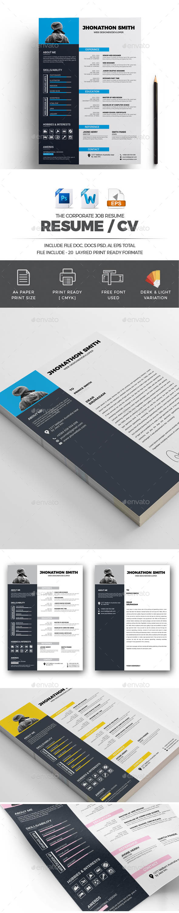 Resume - Resumes Stationery