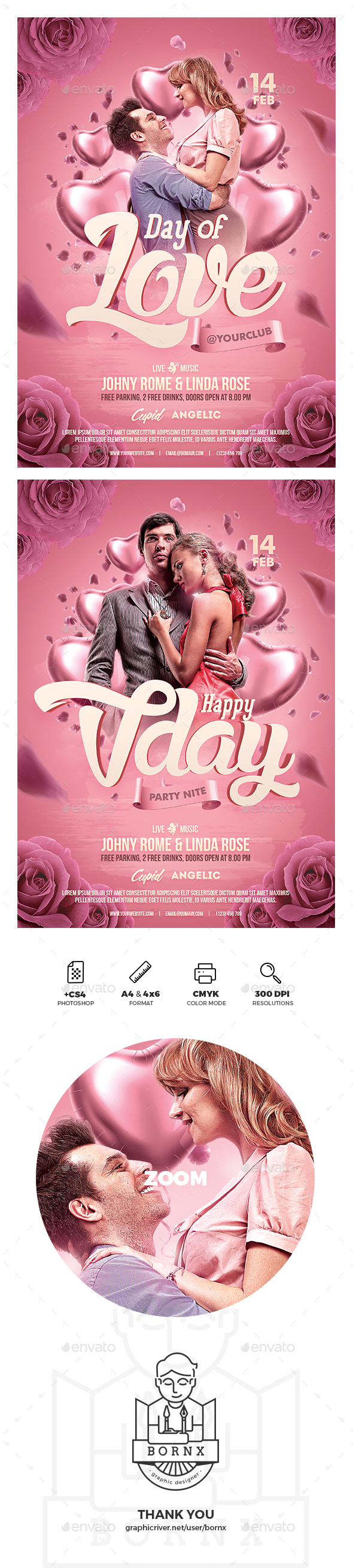 Valentines Day Flyer