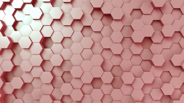 Pink Hexagonal Surface alt