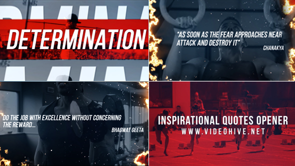 Inspirational Quotes opener - VideoHive 21207220