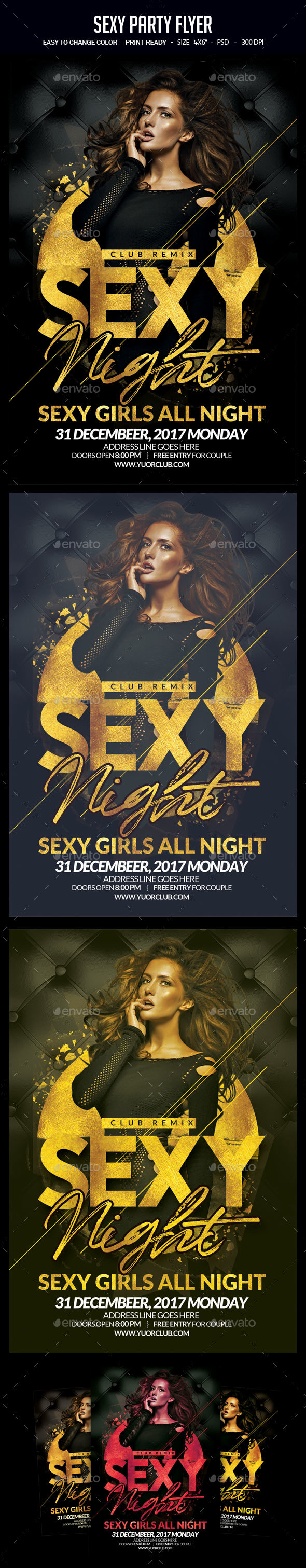 Sexy Party Flyer - Clubs & Parties Events