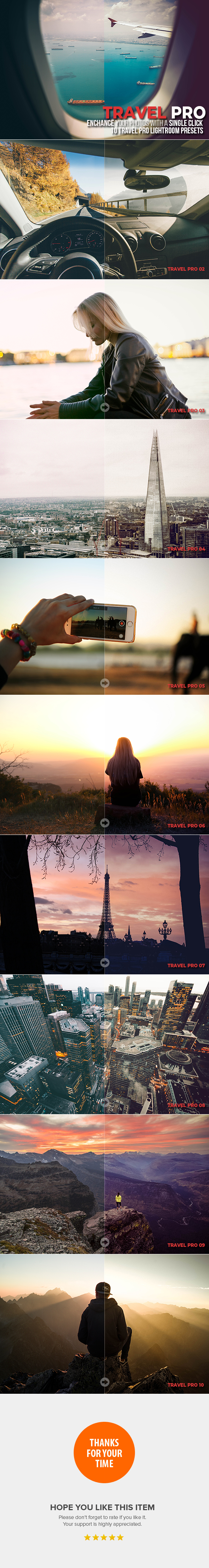 10 Pro Travel Lightroom Presets - Landscape Lightroom Presets