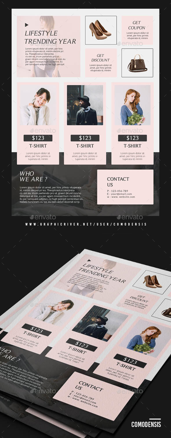Fashion Sale Promotion Flyer - Corporate Flyers