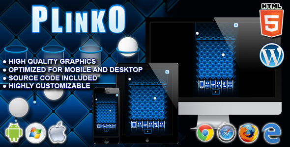 CodeCanyon Plinko HTML5 Instant Win Game 21208335 CodeCanyon Plinko HTML5 Instant Win Game 21208335