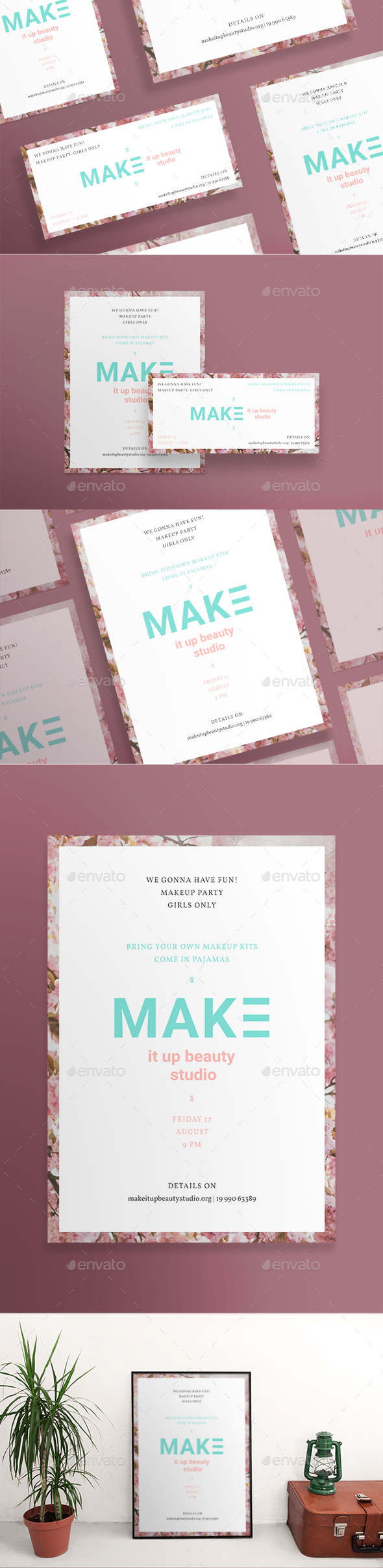 MakeUp Studio Flyers - Miscellaneous Events