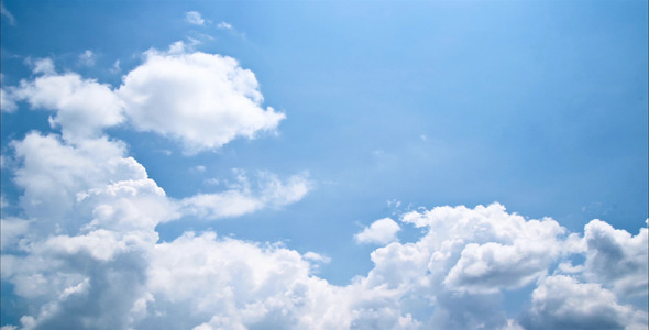 Tropical Blue Sky And Clouds Time Lapse, Stock Footage | VideoHive