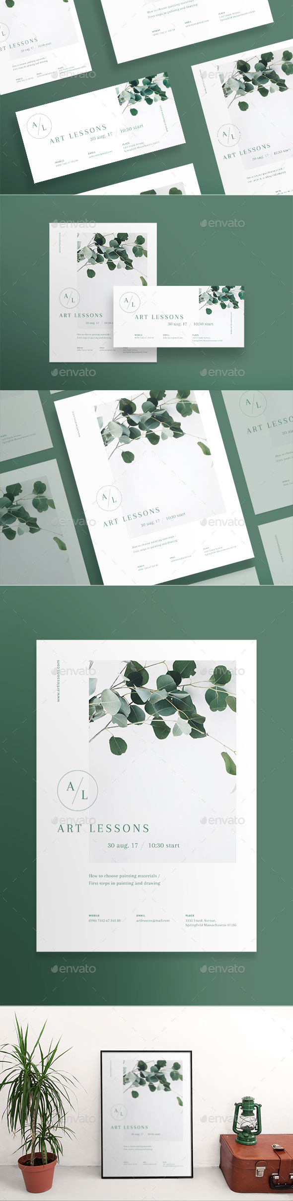 Art Lessons Flyers - Miscellaneous Events