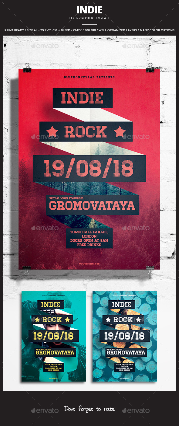 Indie Flyer / Poster 23 - Events Flyers