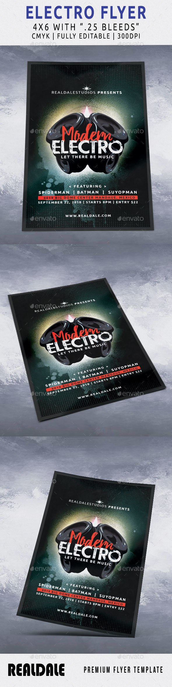 Modern Electro Flyer - Events Flyers