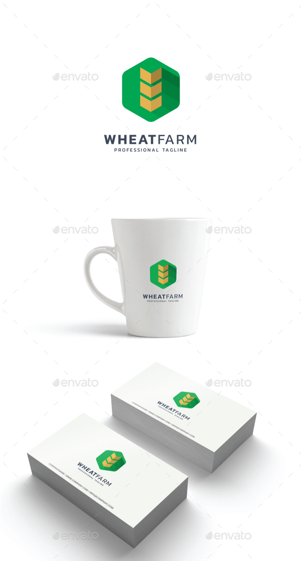 Wheat Farm Logo - Abstract Logo Templates