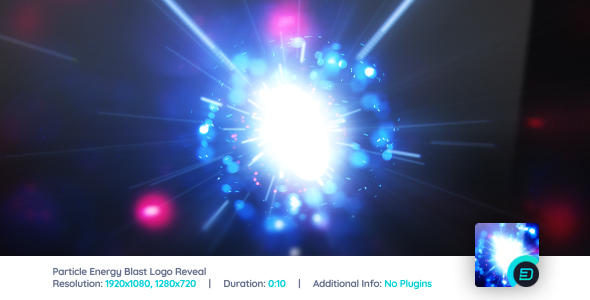 Particle Energy Blast - VideoHive 15864202