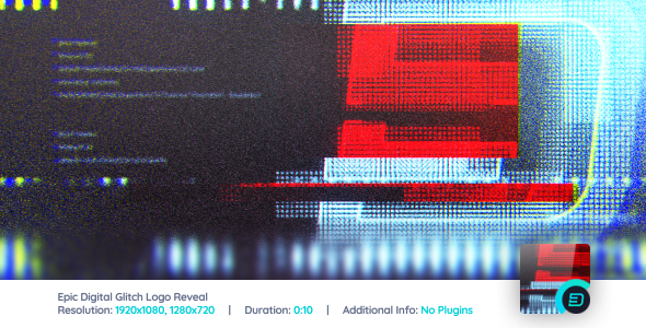 Epic Digital Glitch - VideoHive 7786087