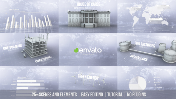 Infographics Pack - VideoHive 21210136