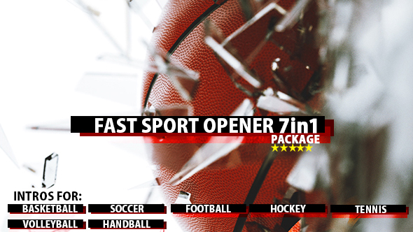 Fast Sport Ball - VideoHive 20472926