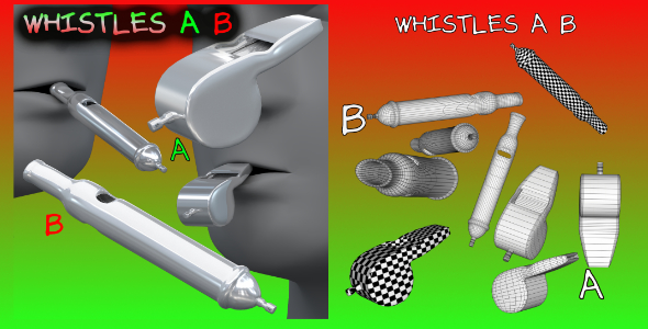 Whistles FBX_OBJ - 3Docean 21210466