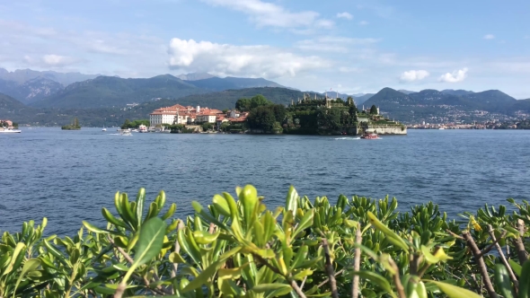 View of Isola Bella from Embankment alt