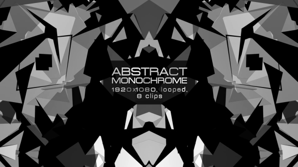 Abstract Monochrome VJ Pack alt
