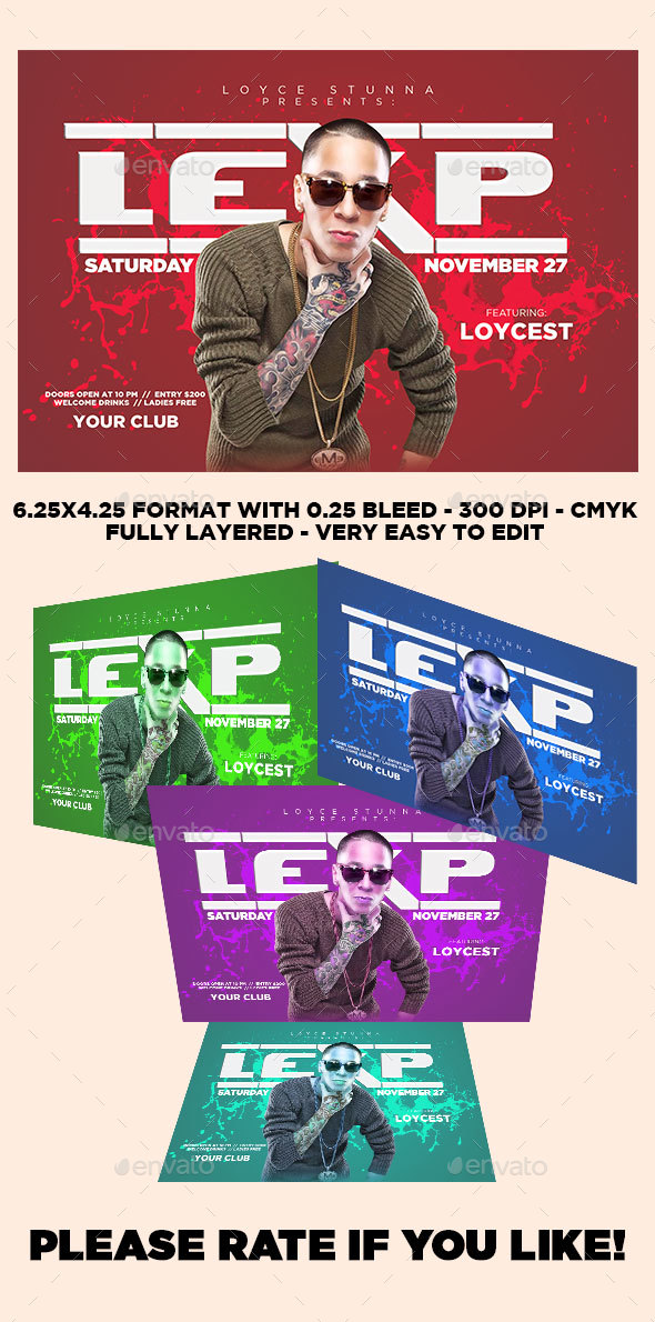 Lexp Flyer Template - Events Flyers
