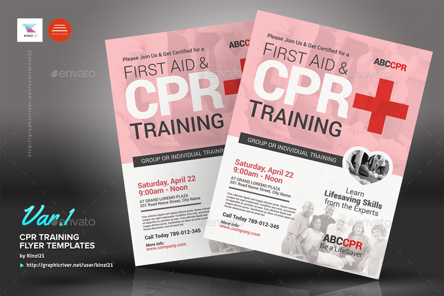First Aid Training Poster Template Anna Blog