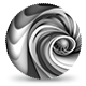 3D Layers Abstract Spiral Black &amp; White - VideoHive Item for Sale