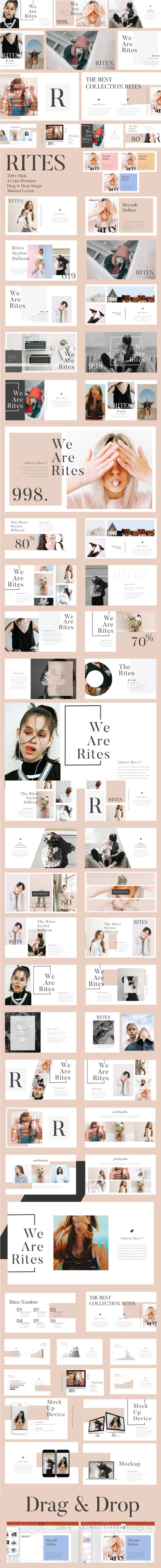 Rites Creative Keynote - Creative PowerPoint Templates