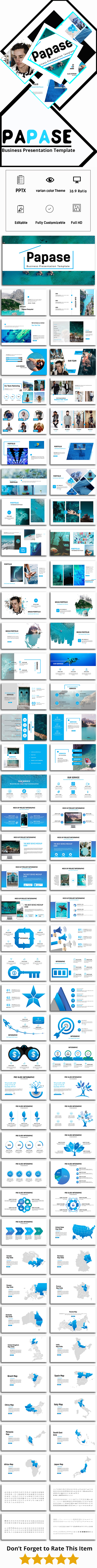 Papase - Business Powerpoint Template - Business PowerPoint Templates