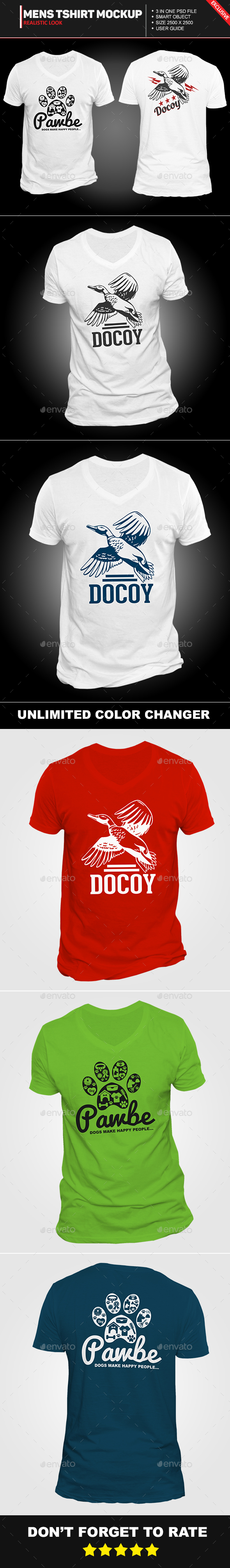 Tshirt Mockup - T-shirts Apparel